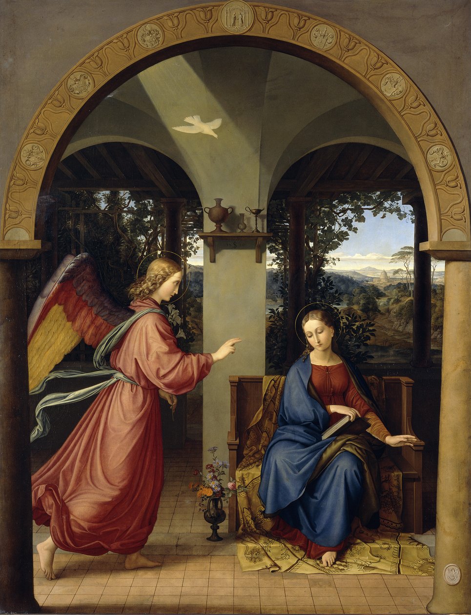 Bebudelsen av Julius Schnorr von Carolsfeld