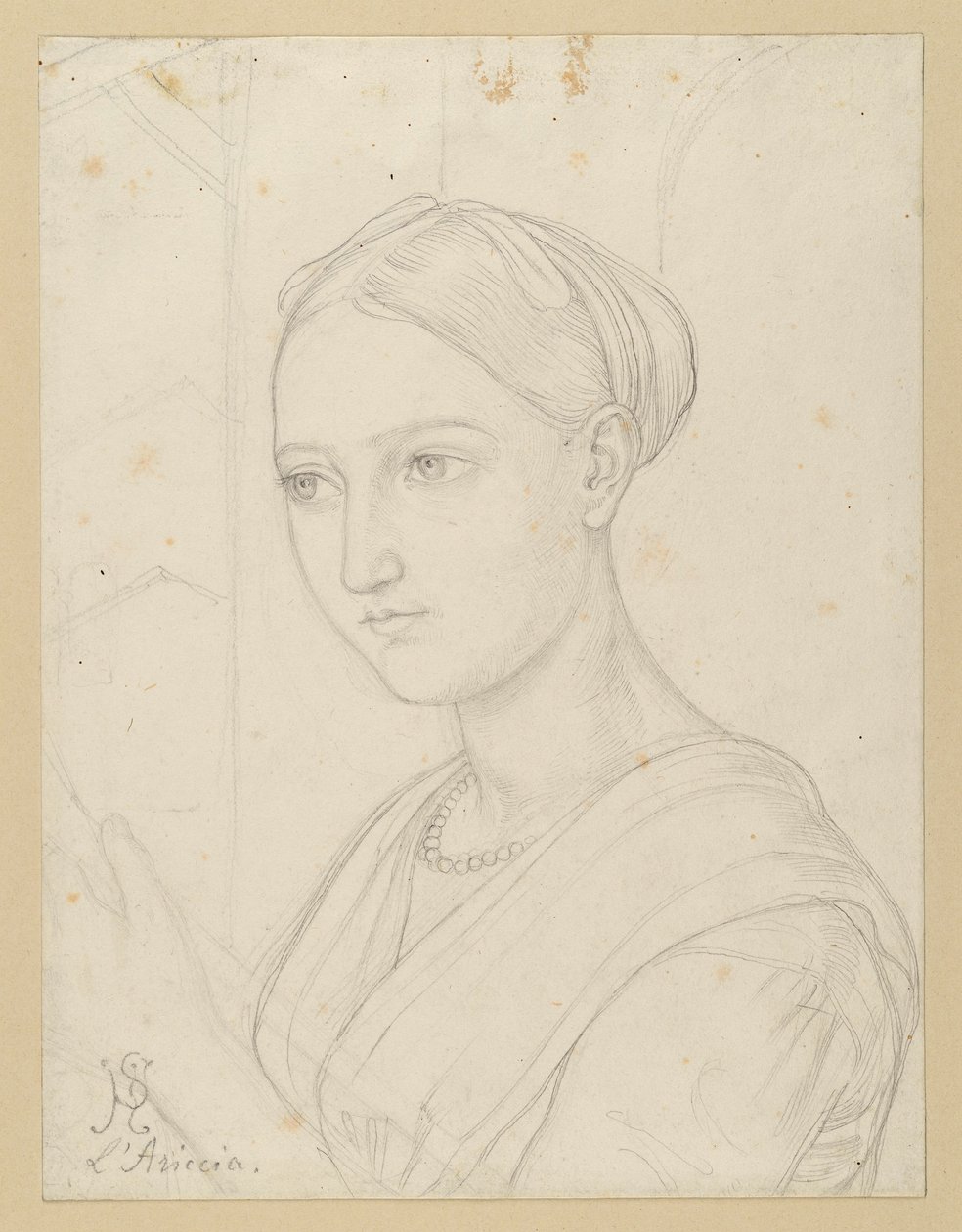 Vittoria Caldoni av Julius Schnorr von Carolsfeld