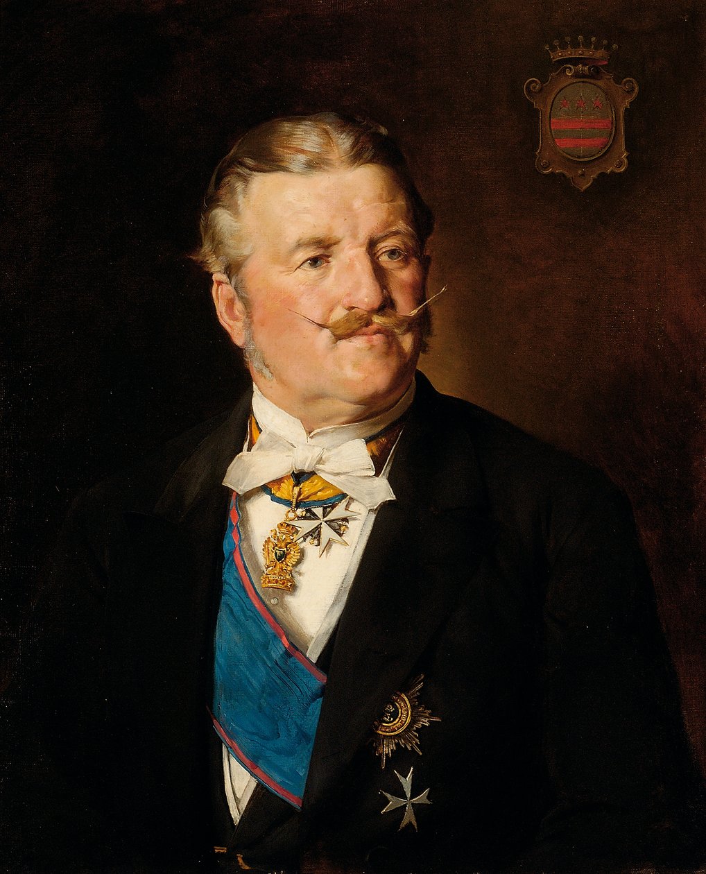 Maximilian Baron von Washington av Julius Victor Berger