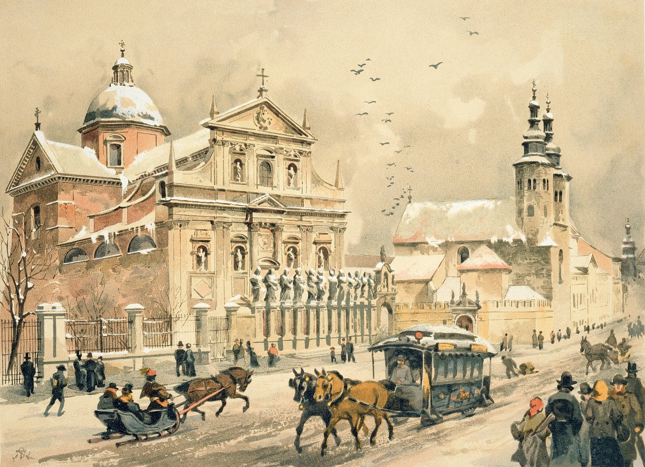 SS kirke. Peter og Paul, Krakow, fra 