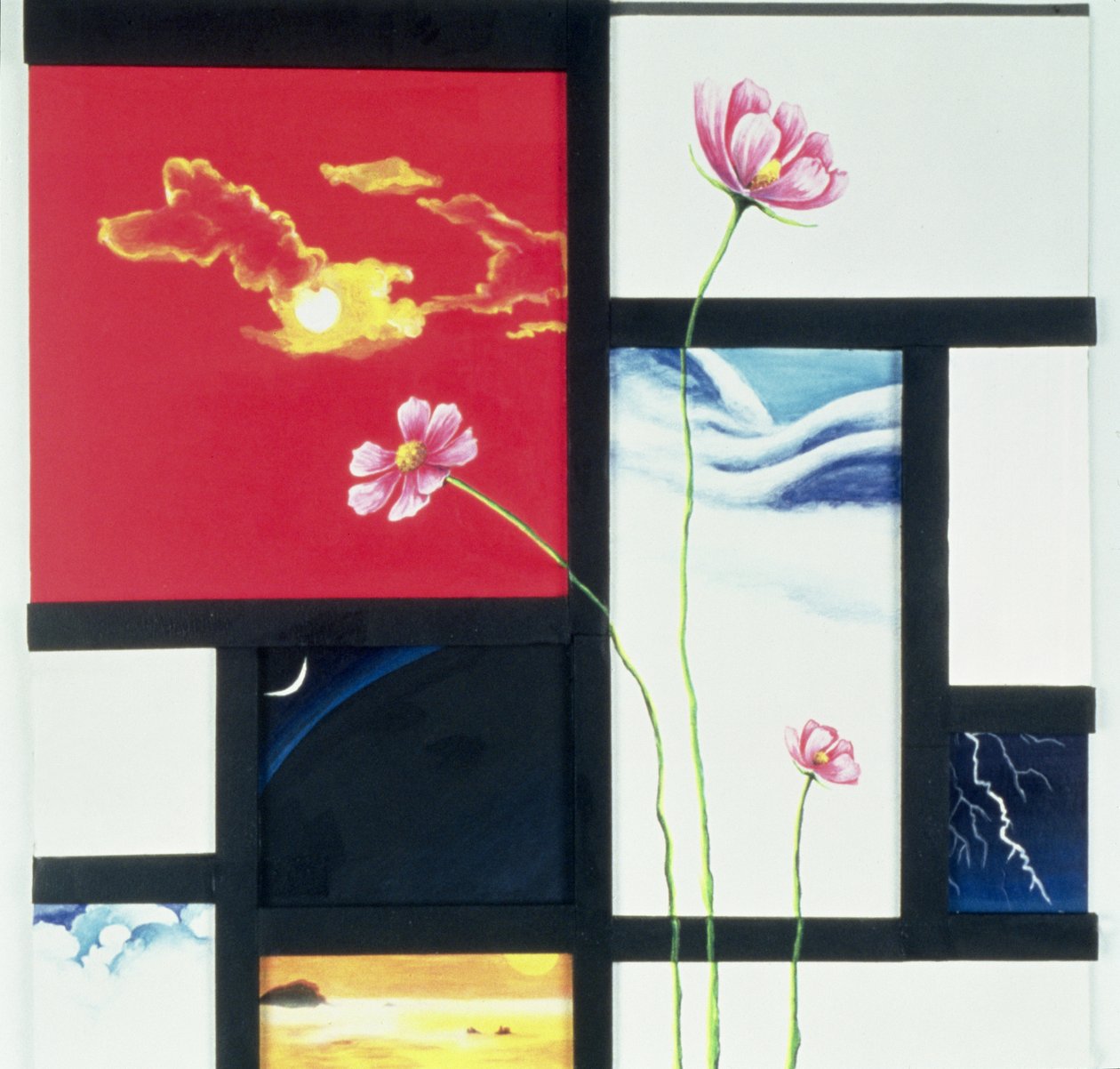 Malevich inspirert av Jung Sook Nam