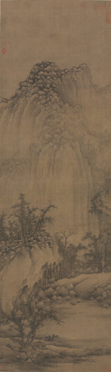 Buddhistisk retrett ved bekk og fjell av Juran