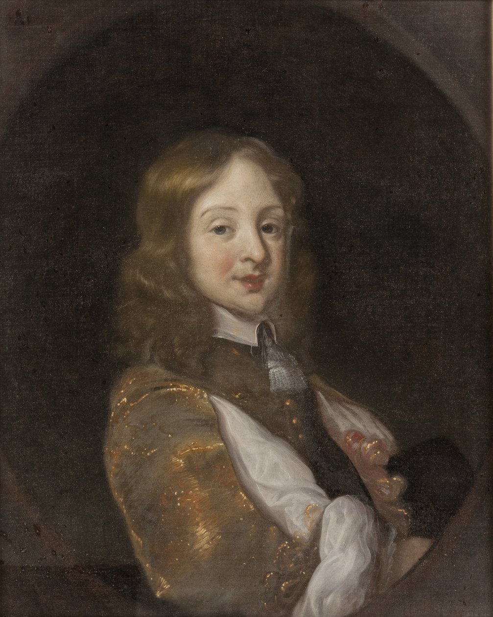 Prins Auguste Frederic de Holstein Gottorp - Portrett av Prins August Friedrich av Holstein-Gottorp (1646-1705), av Ovens, Juergen (1623-1678). Olje på lerret. Mål: 69x57 cm. Nationalmuseum Stockholm av Jürgen Ovens