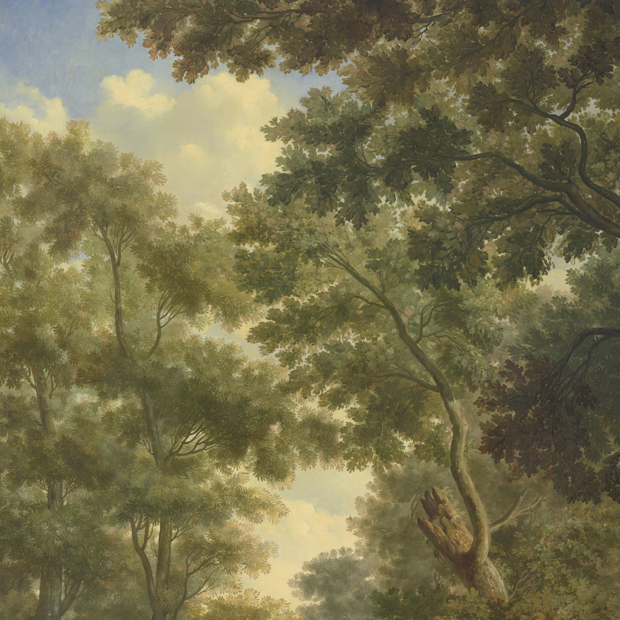 Arcadian Landscape, et av en serie på ti veggmalerier i hagerommet i hovedetasjen til Amsterdam-huset Herengracht 524 av Jurriaan Andriessen