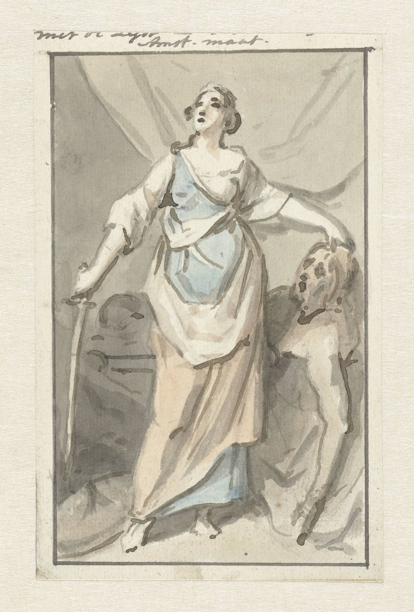 Judith med hodet til Holofernes av Jurriaan Andriessen