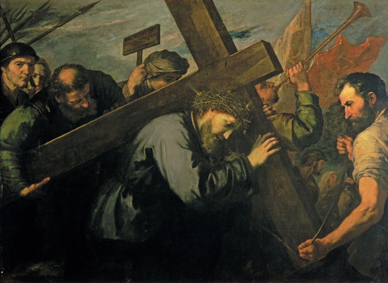 Kristus bærer korset, 1635 av Jusepe de Ribera