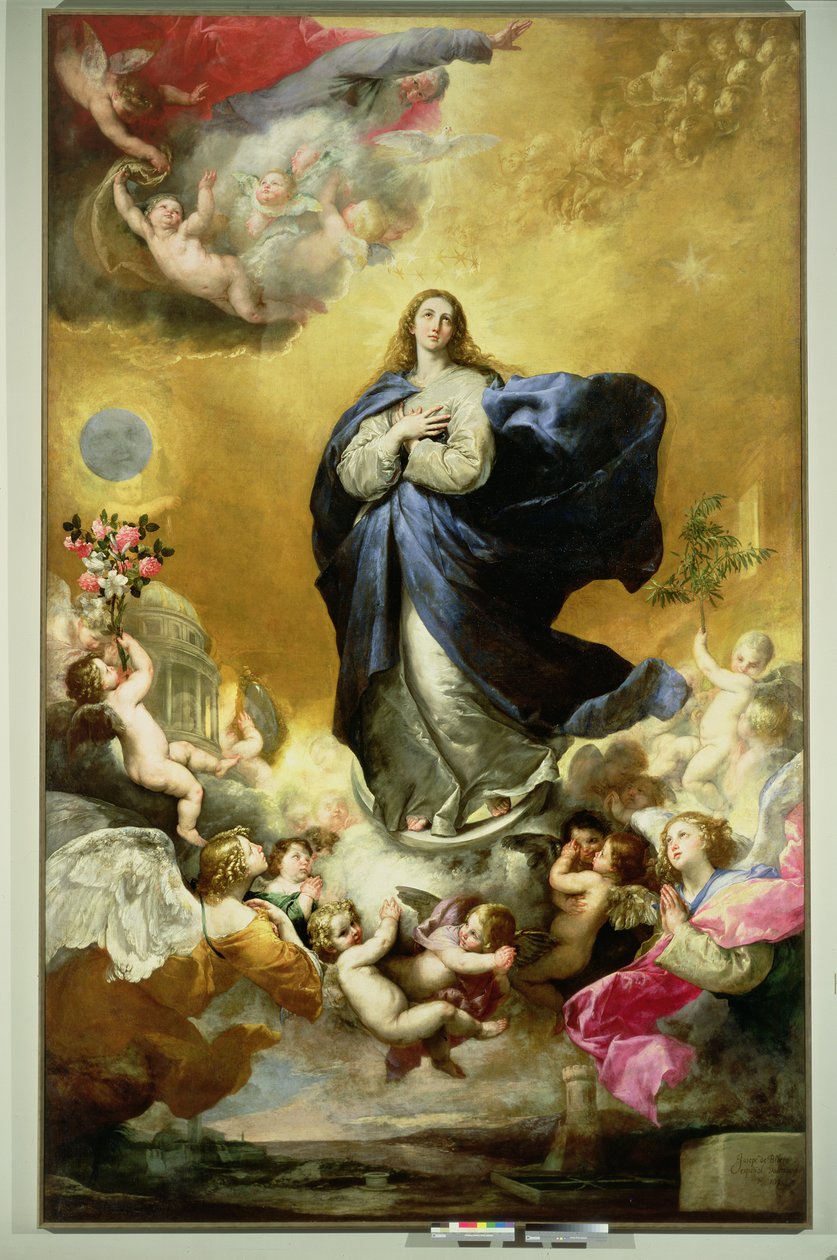 Ulastelig unnfangelse, 1635 av Jusepe de Ribera