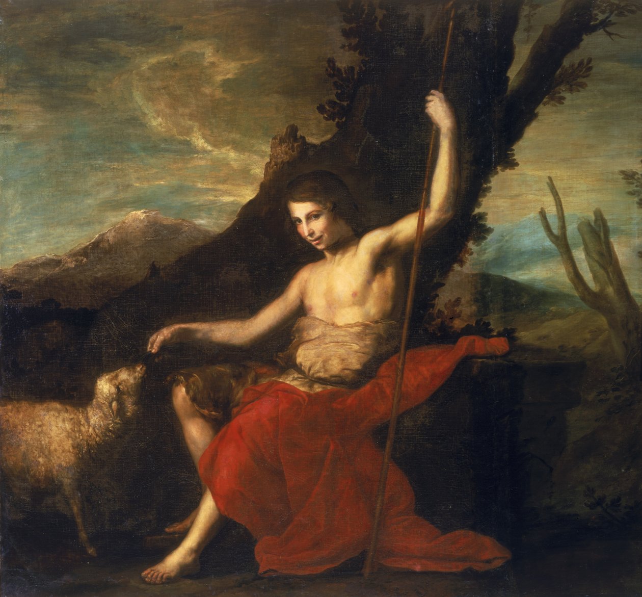 Døperen Johannes i ødemarken av Jusepe de Ribera