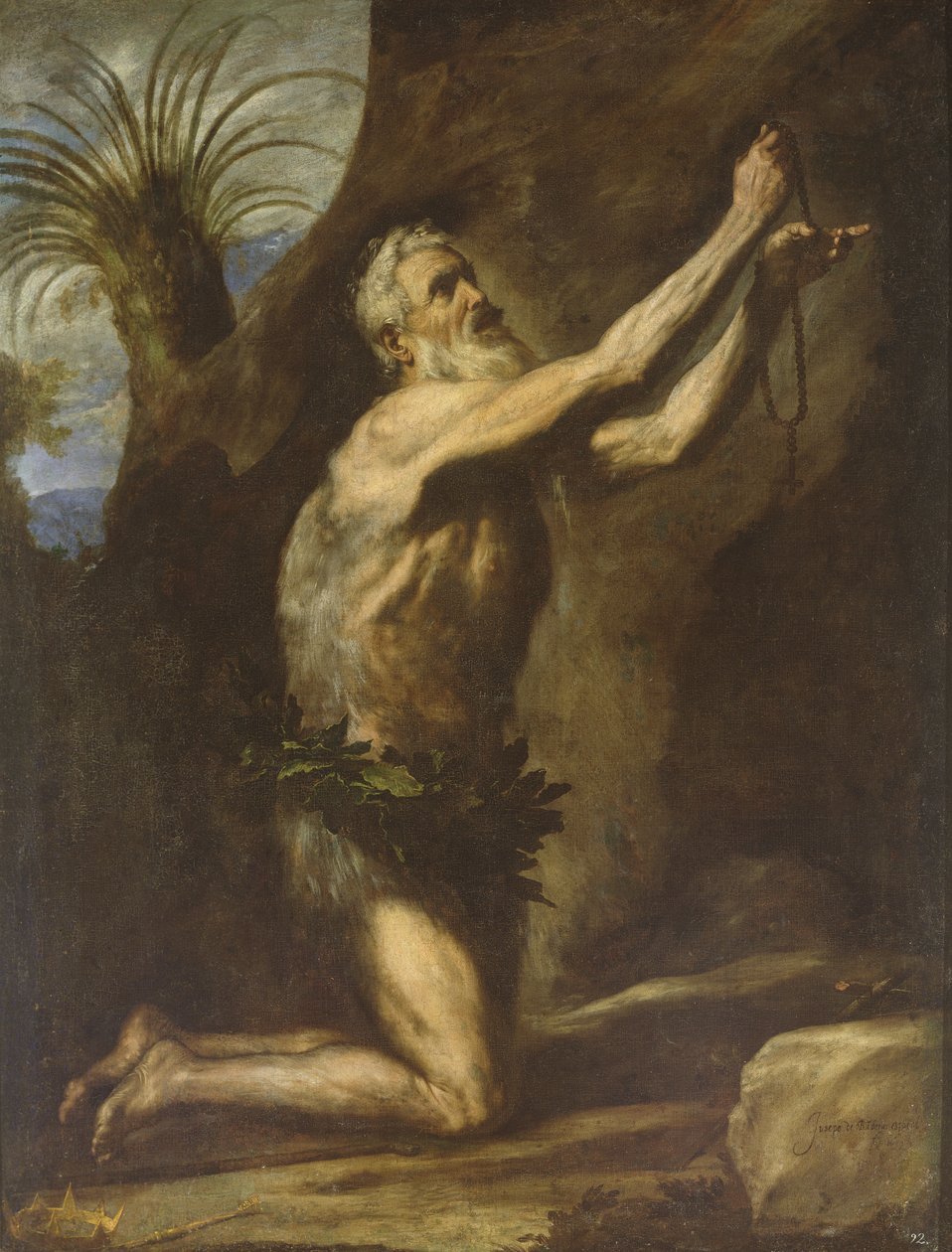 St. Onuphrius av Jusepe de Ribera