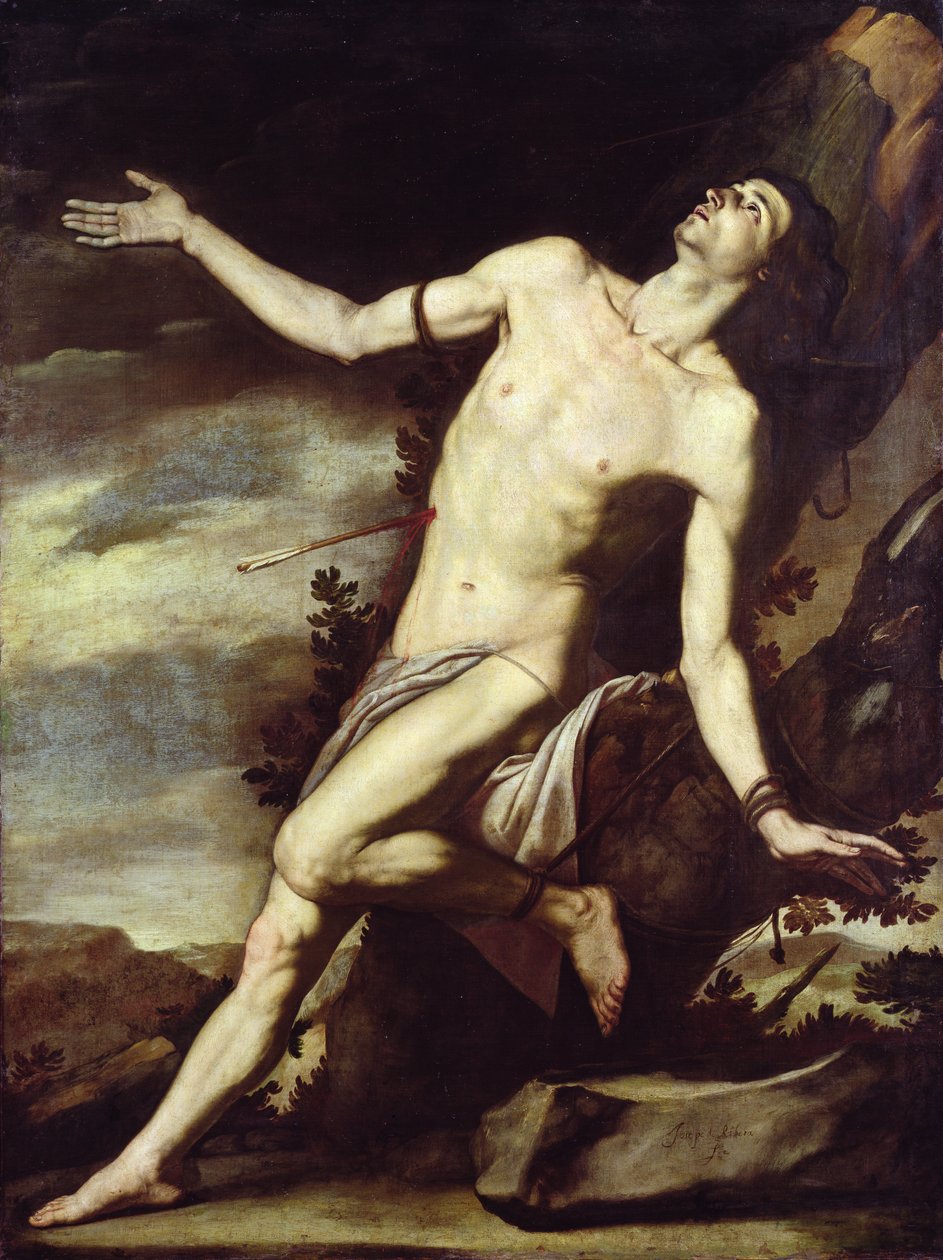 St. Sebastian av Jusepe de Ribera