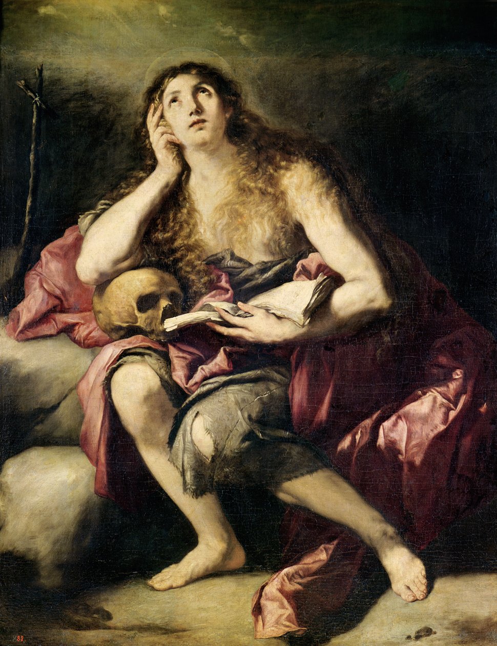 Den angrende Magdalene av Jusepe de Ribera