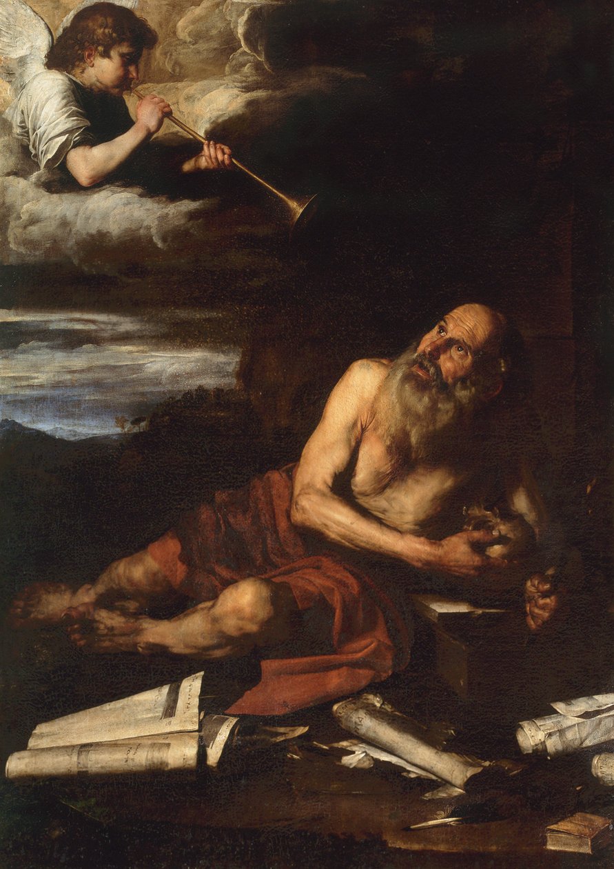 St. Jerome av Jusepe de Ribera