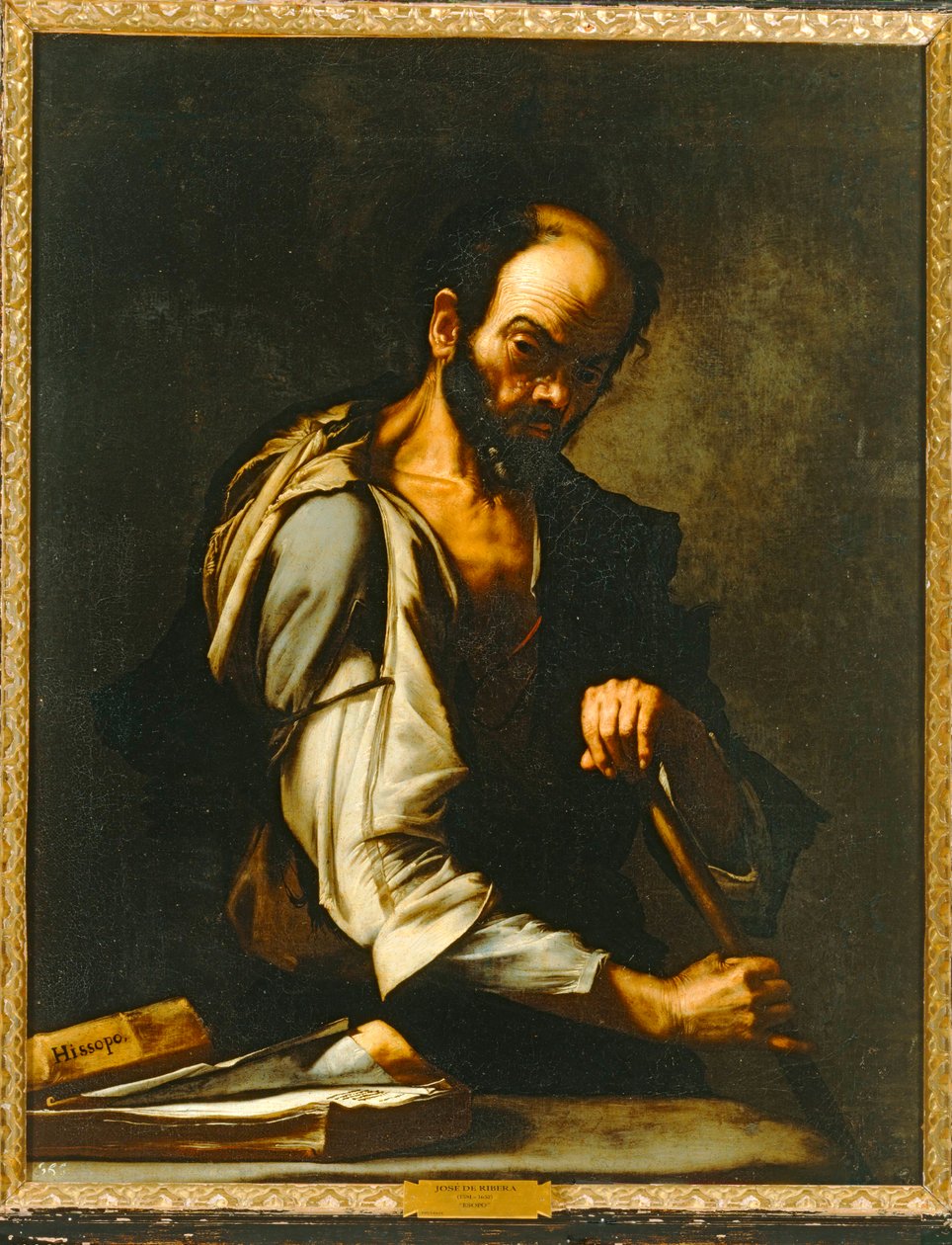 Æsop, fablernes poet av Jusepe de (1591-1652) Ribera