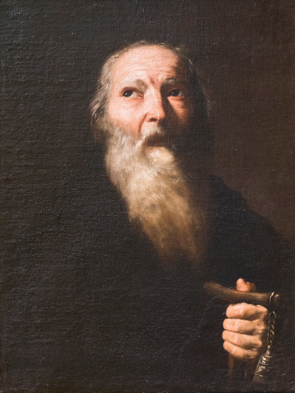 Saint Anthony abbe av Jusepe de (1591 1652) Ribera