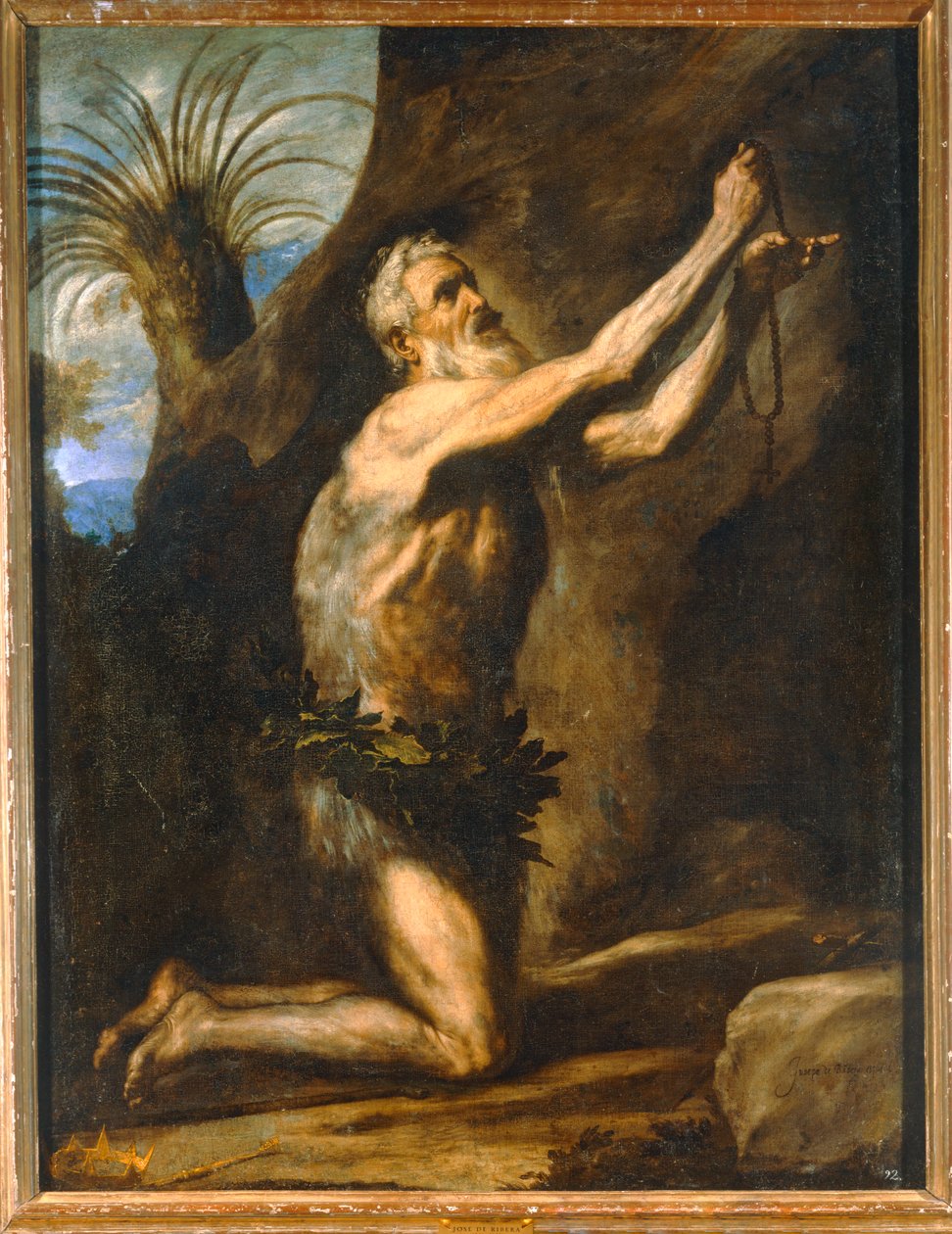 Sankt Onofrio. 10014691 … av Jusepe de (1591-1652) Ribera