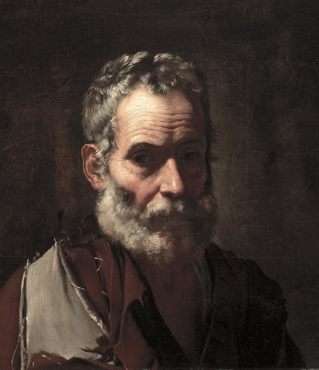 En gammel mann, ca. 1635 av Jusepe de Ribera