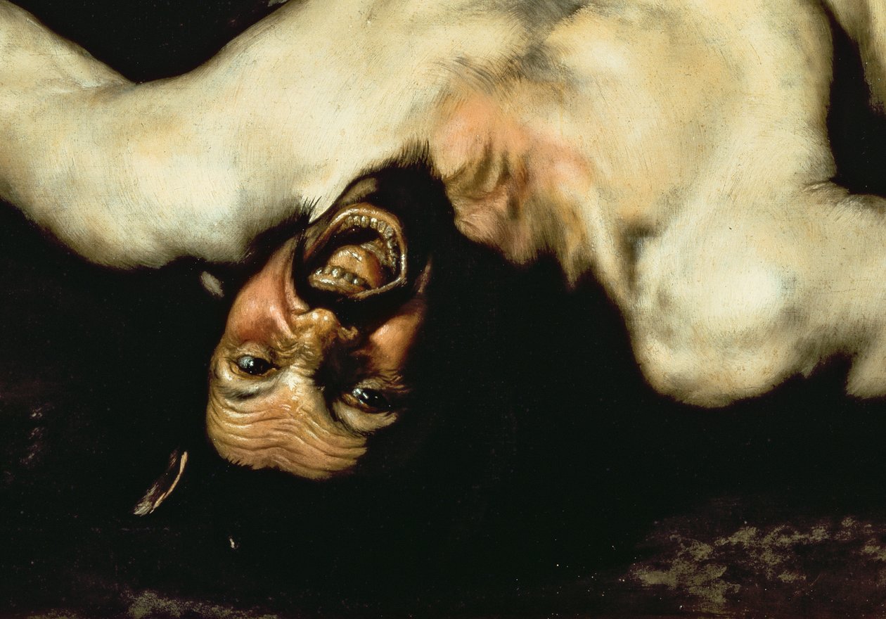 Apollo og Marsyas, 1637 (detalj av 188726) av Jusepe de Ribera