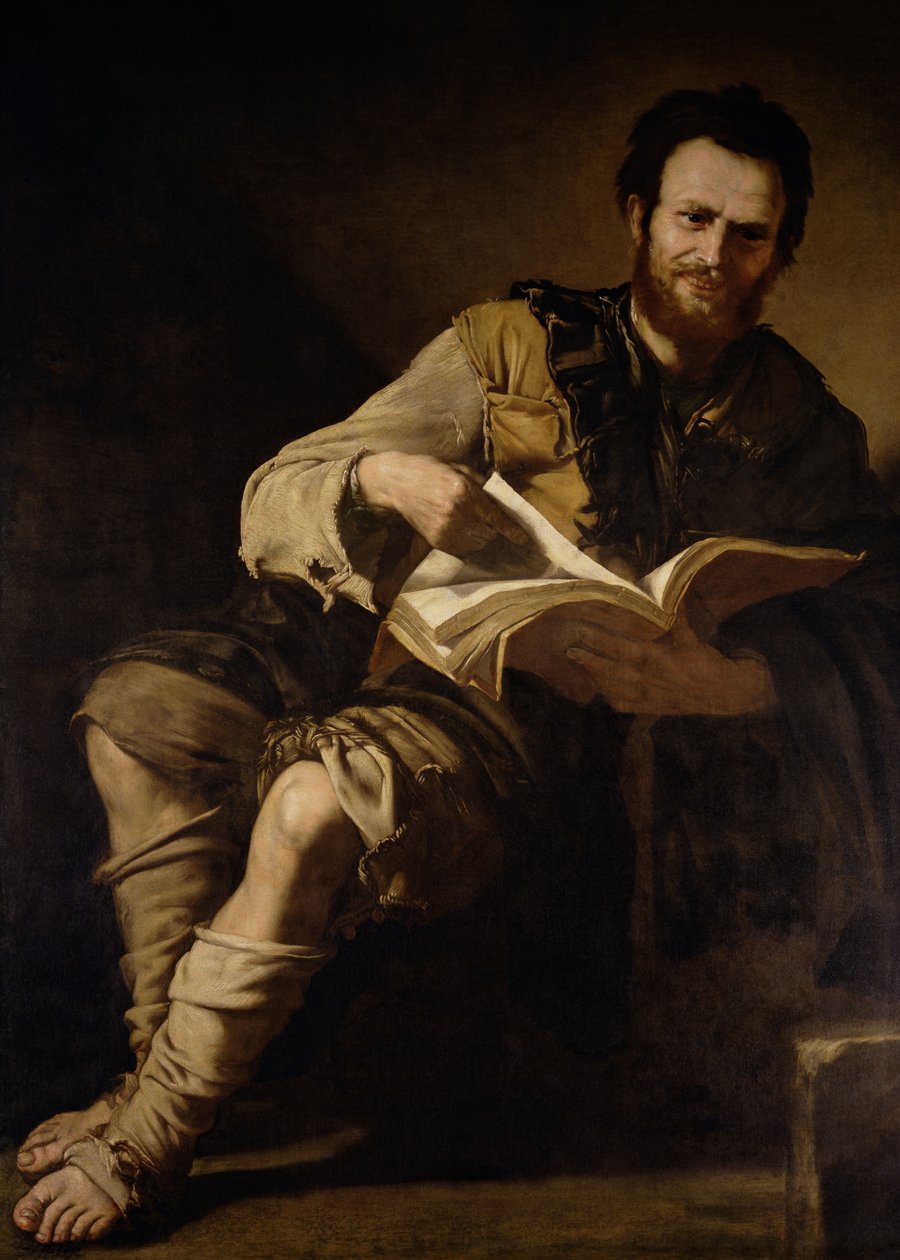 Demokrit (ca. 460-ca. 370 f.Kr.) av Jusepe de Ribera