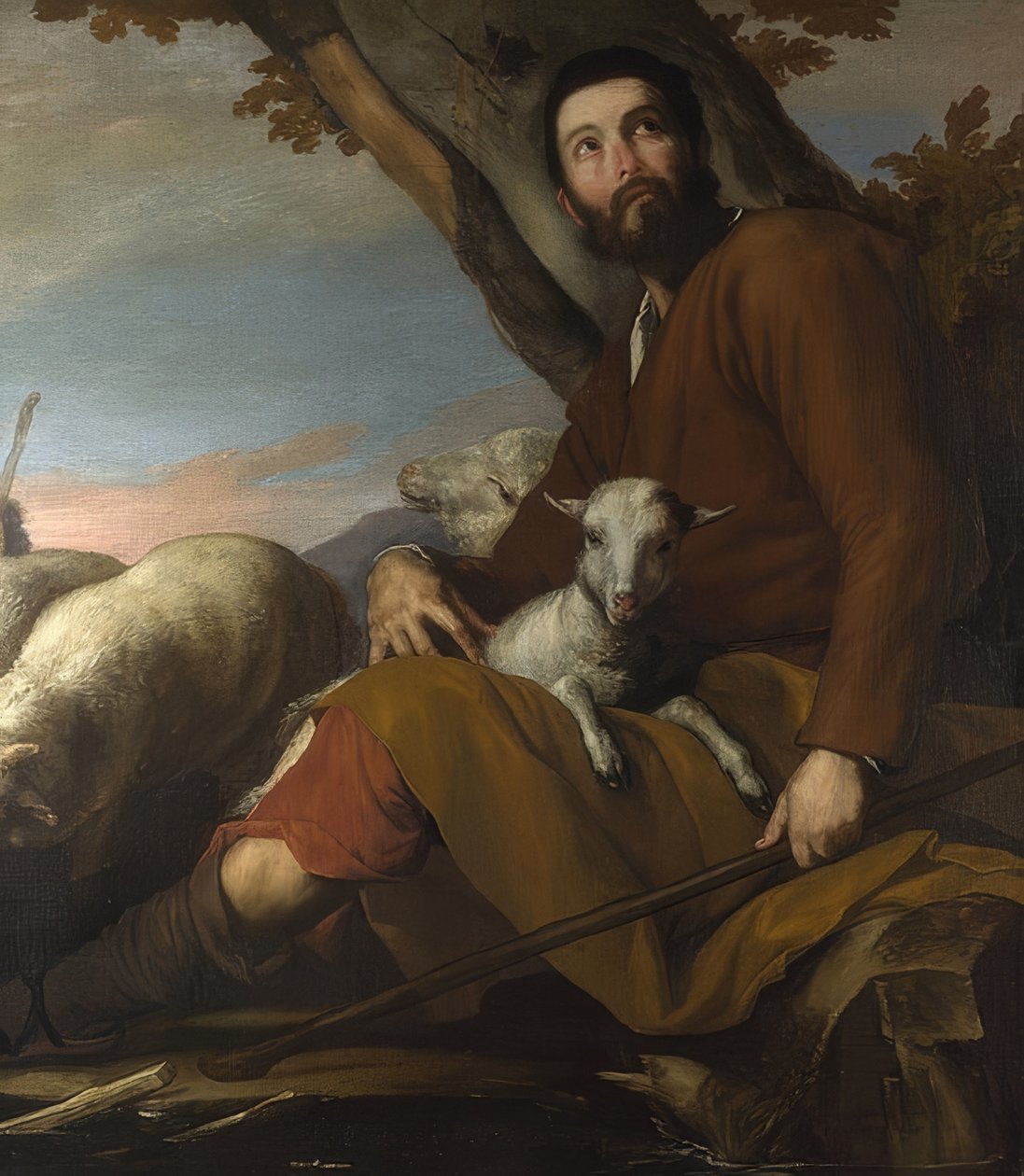 Jakob med Labans hjord. Sannsynligvis 1638 av Jusepe de Ribera