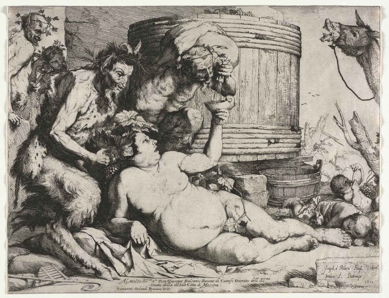 Silenus av Jusepe de Ribera