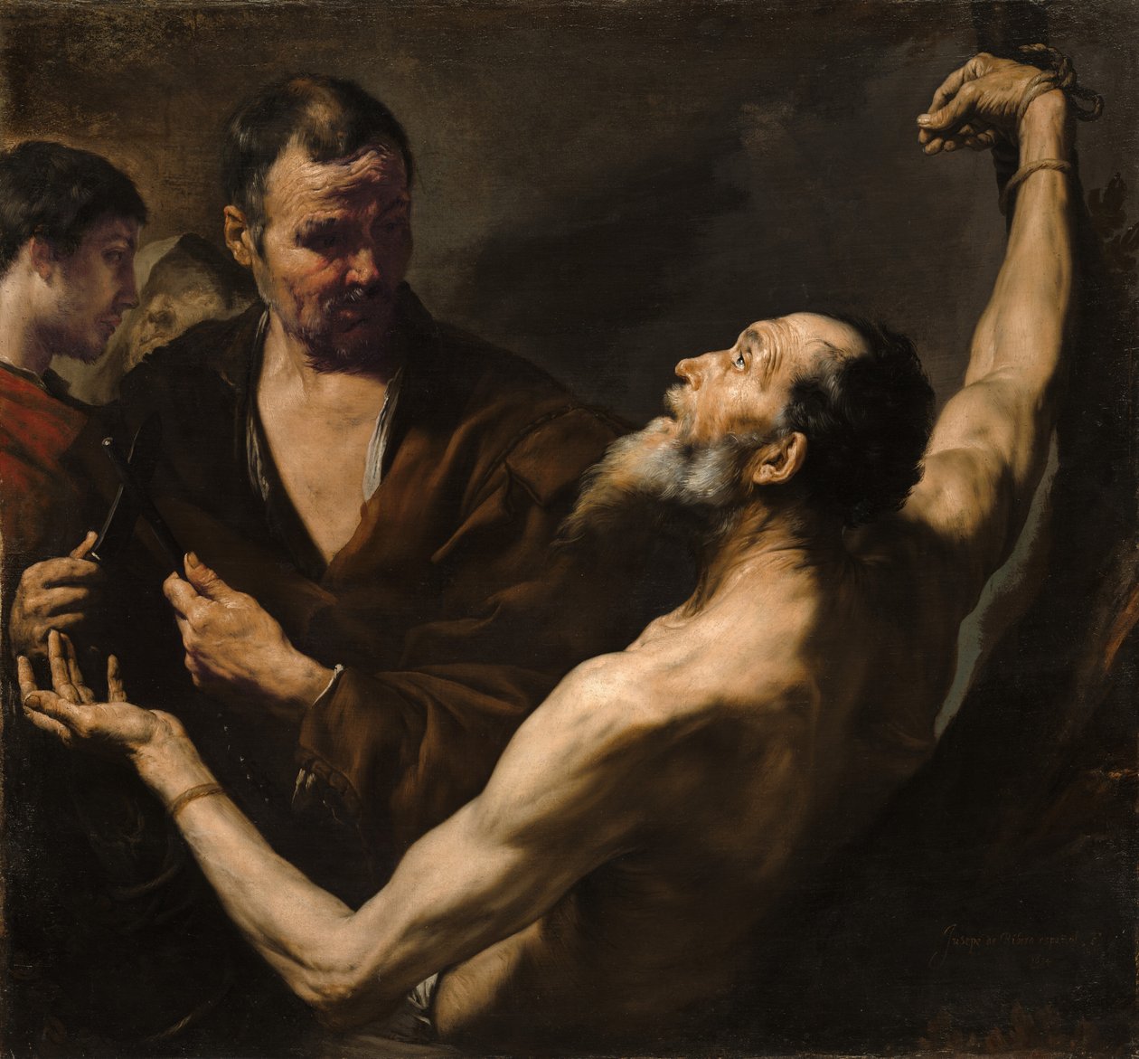 Den hellige Bartolomeus#39; martyrium av Jusepe de Ribera