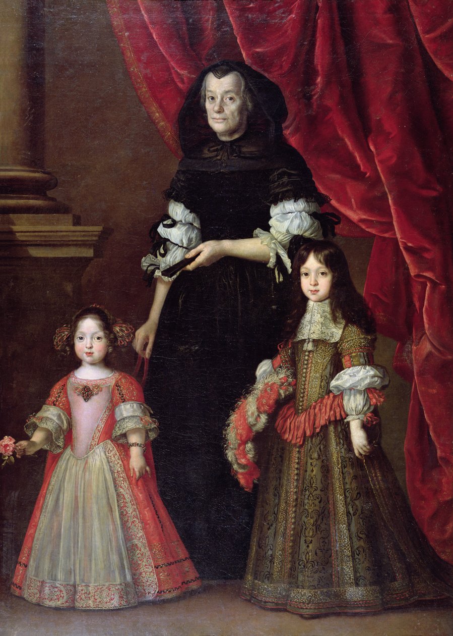 Ferdinando II (1610-70) storhertug av Toscana og Maria Ludovica de