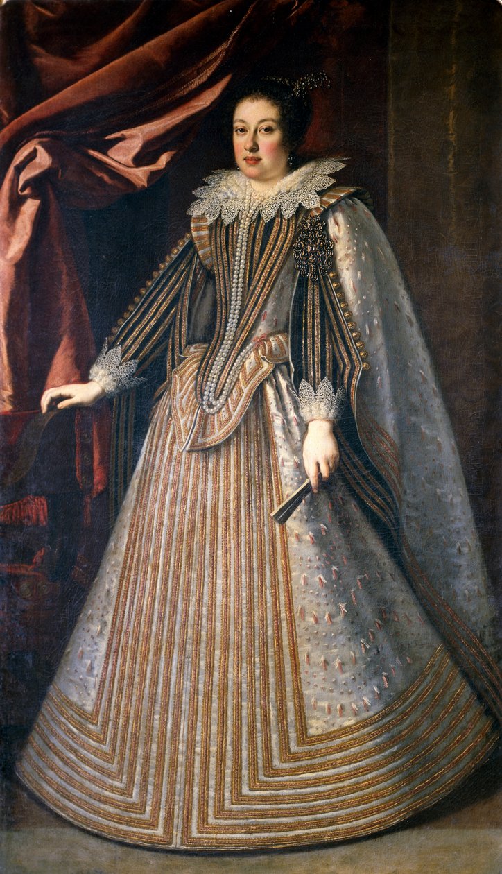 Storhertuginne Maria Maddalena d'Austria av Justus Sustermans
