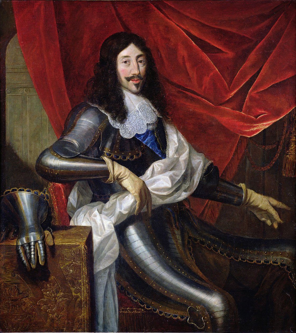 Ludvig XIII (1601-43) konge av Frankrike og Navarra, etter 1630 av Justus van Egmont
