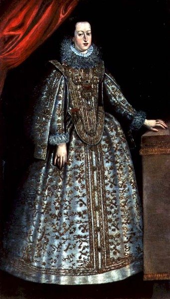 Portrett av Eleonora Gonzaga (1598-1633), etter 1621 (olje på lerret) av Justus (after) Sustermans