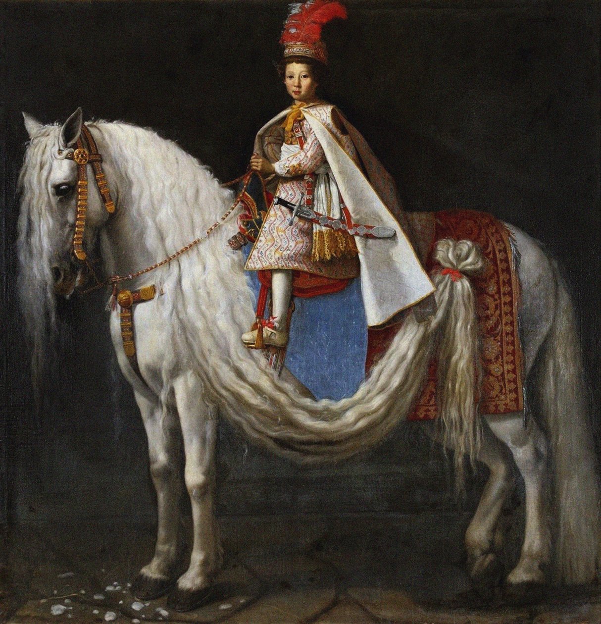 Rytterportrett av Leopoldo de