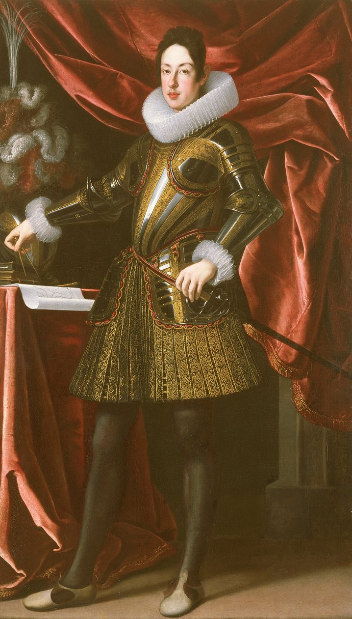 Storhertug Ferdinand II av Toscana 1610-1670, c1630-1640. av Justus Sustermans