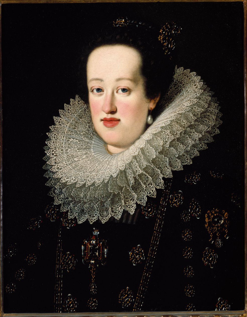 Portrett av Eleonora Gonzaga, prinsesse av Mantua av Justus Sustermans
