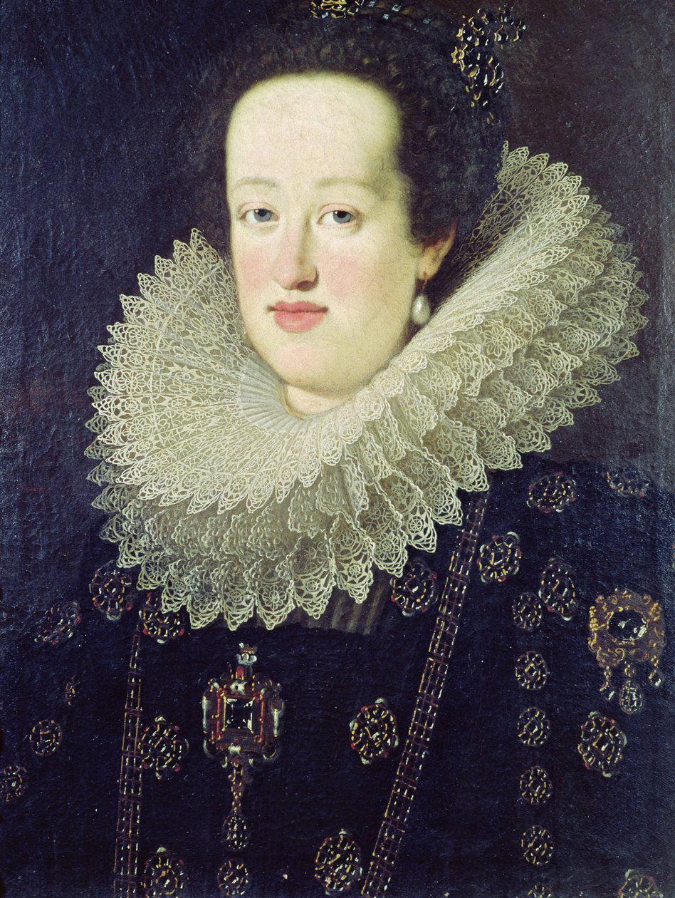 Portrett av Eleonora av Gonzaga Mantua (1598-1655) 1622-55 av Justus Sustermans