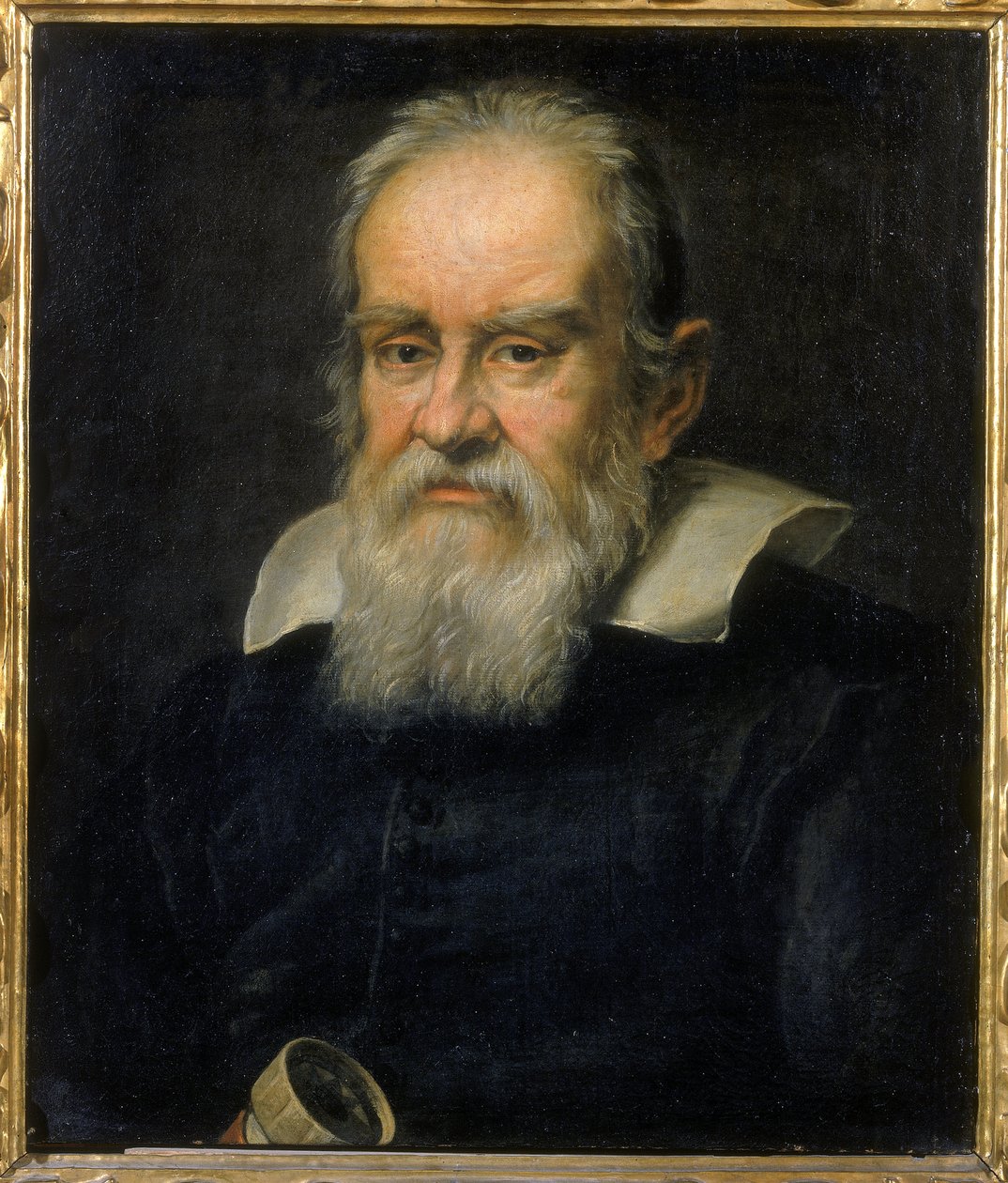 Portrett av Galileo Galilei dit Galilee, italiensk astronom av Justus Sustermans