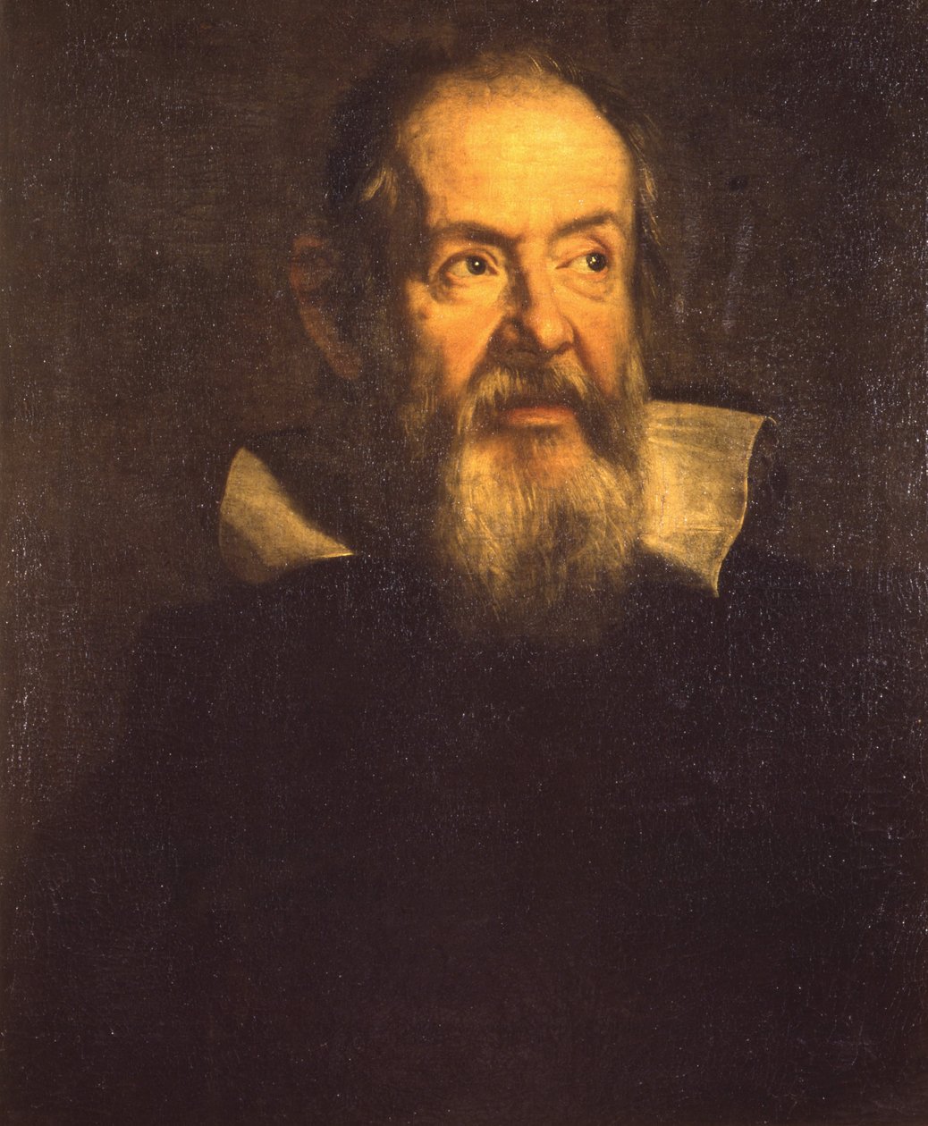Portrett av Galileo Galilei av Galileo (1564 - 1642). - Uffizi-museet, Firenze. Maleri av Justus Sustermans (1597-1681) av Justus Sustermans