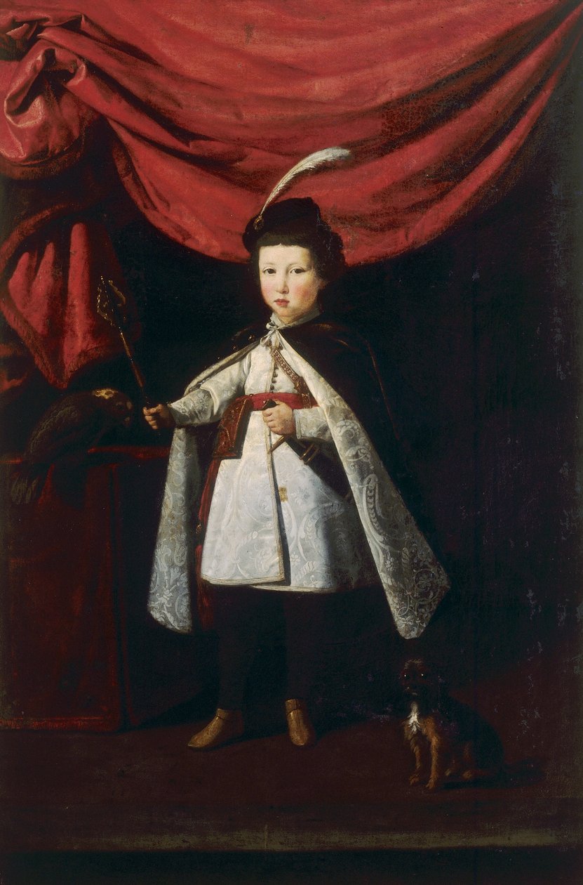 Portrett av Leopoldo deMedici i en alder av fire år av Justus Sustermans
