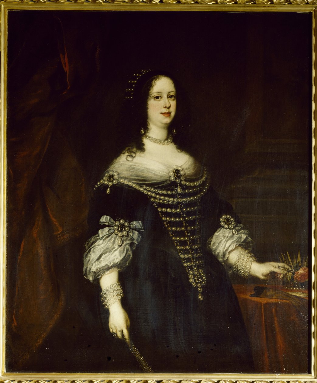 Portrett av Vittoria della Rovere (1622-1694), storhertuginne av Toscana, kone til Ferdinand II de