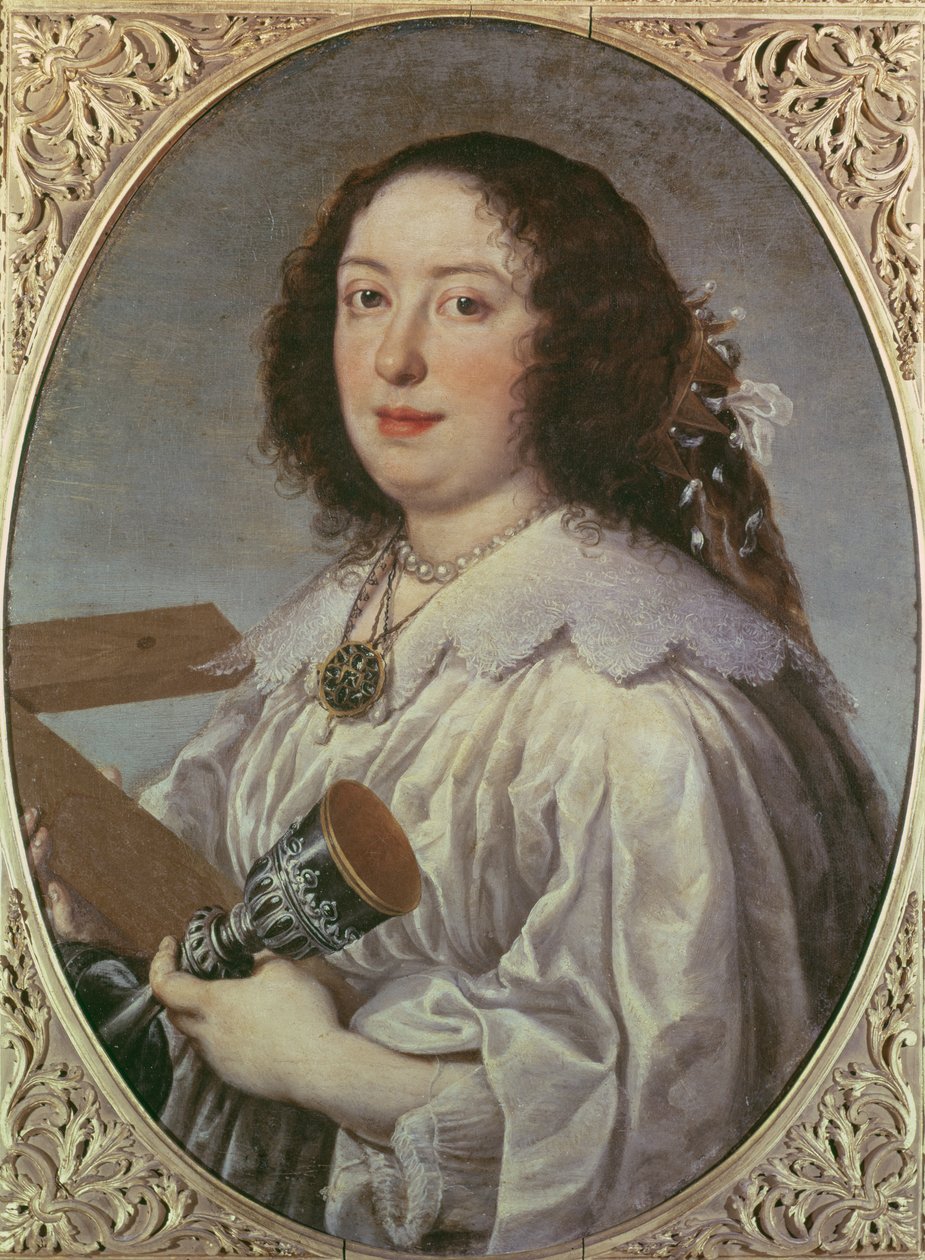 Portrett av Vittoria della Rovere som St. Helena, 1669 av Justus Sustermans