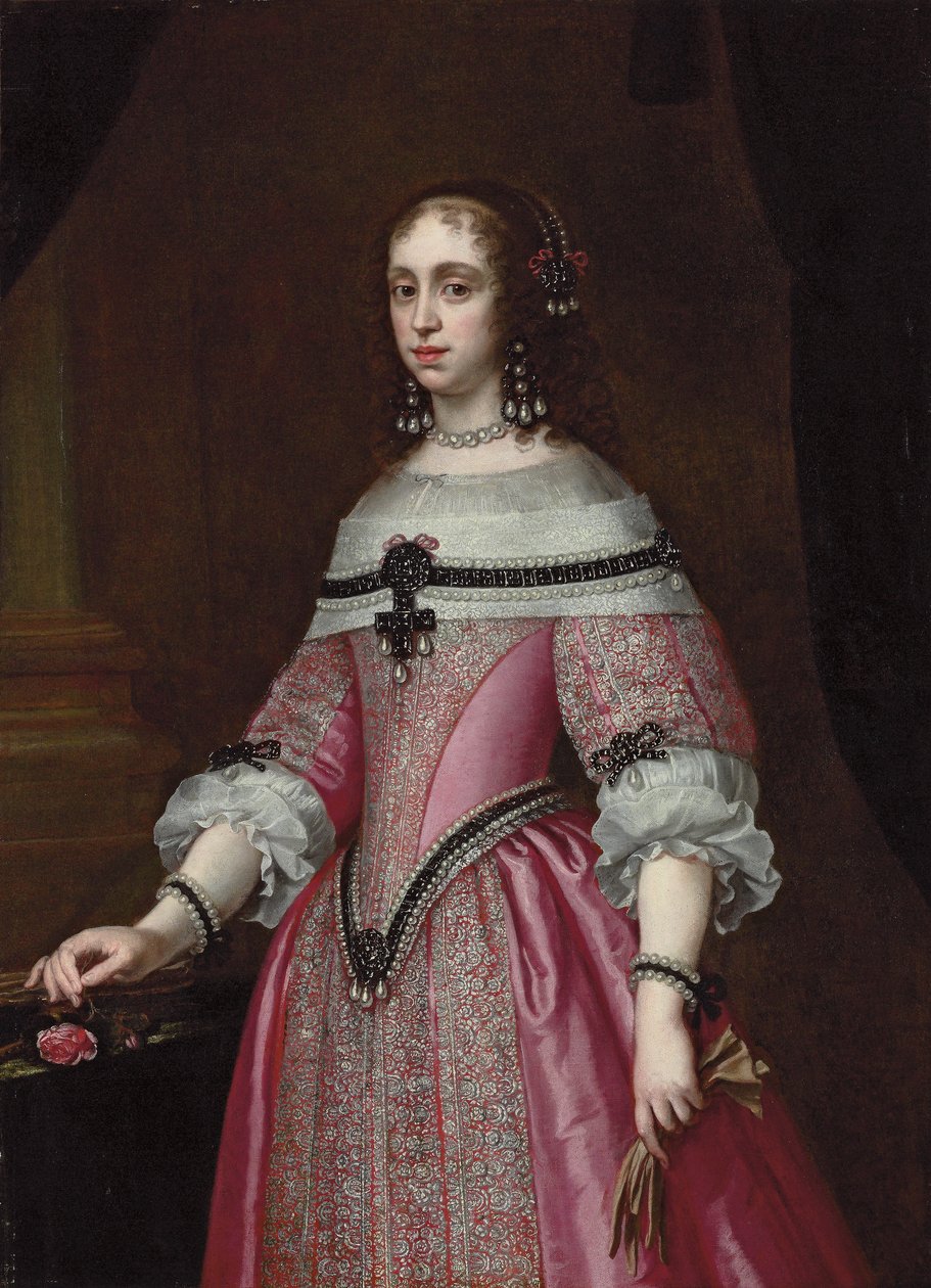 Portrett av en dame av Justus Sustermans