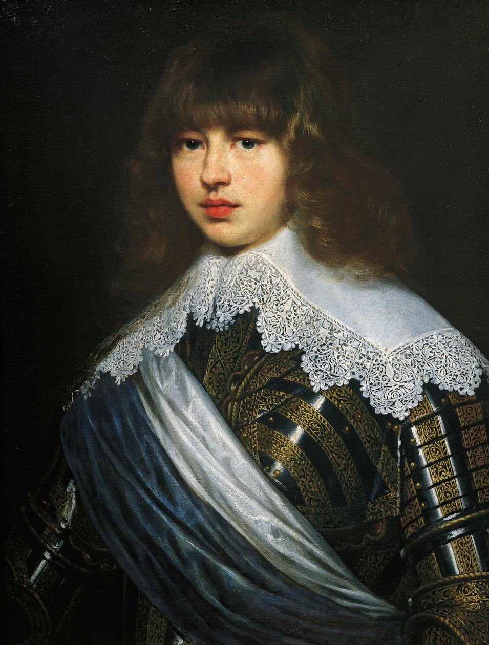 Portrett av Christian V av Danmark (Flensburg av Justus Suttermans