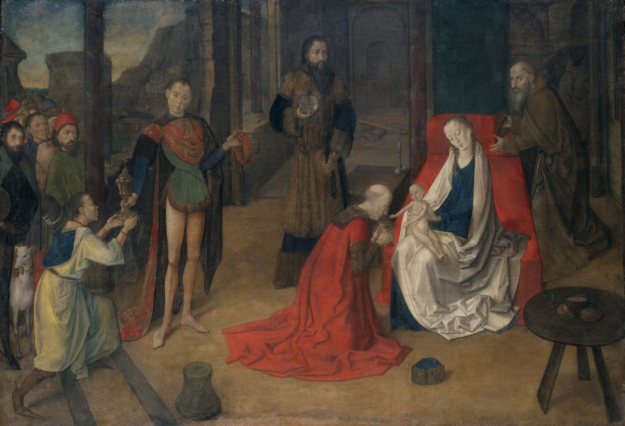 The Adoration of the Magi, ca. 1465 av Justus of Ghent