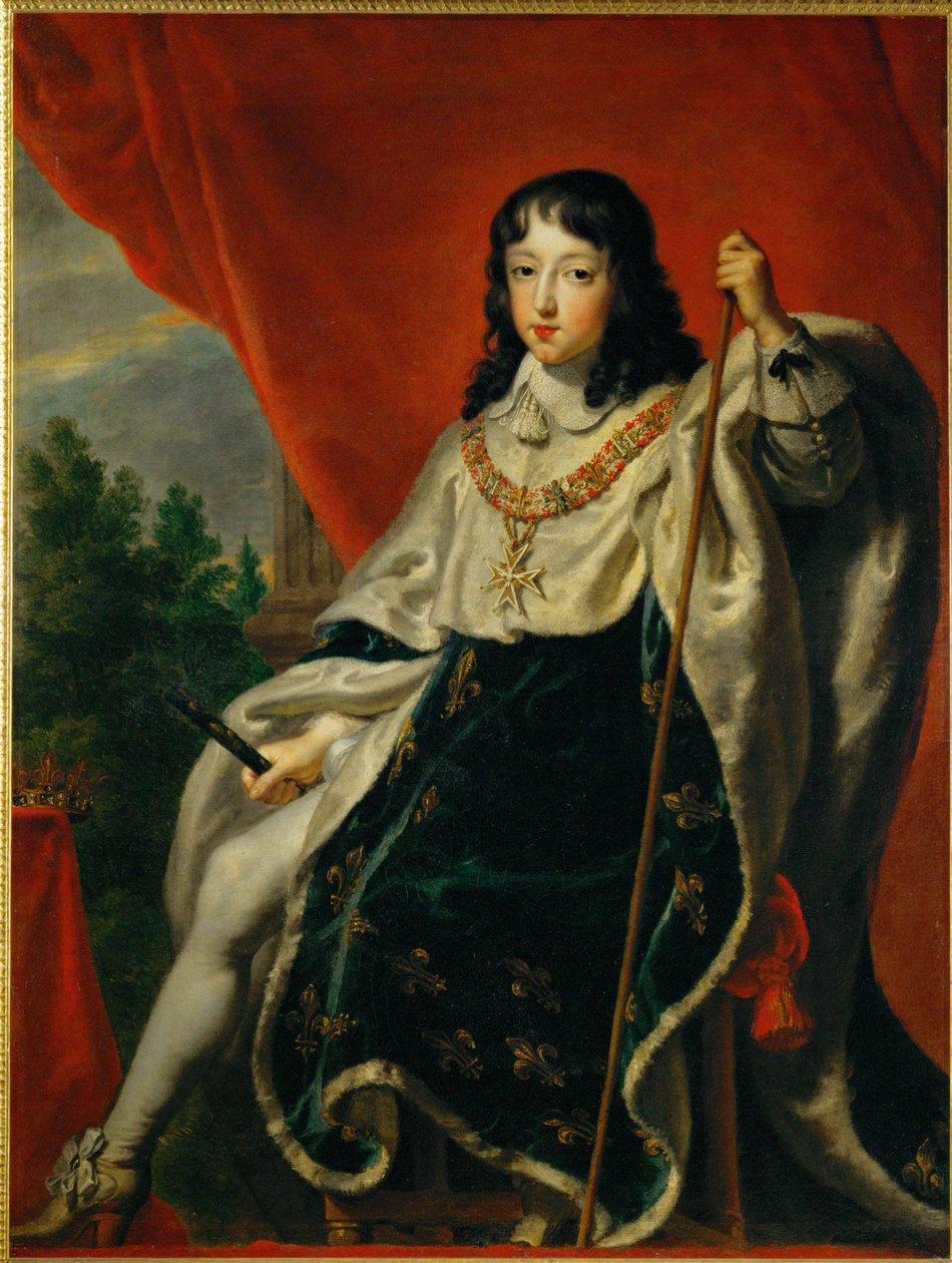 Philippe d#39;Orleans, bror til Ludvig XIV, grunnlegger av Huset Orleans (maleri på lerret) av Justus van Egmont