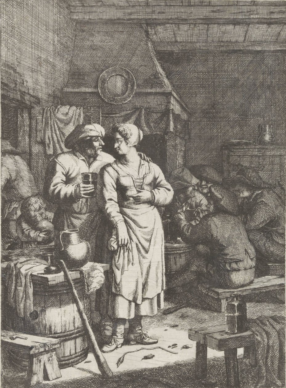 pubscene av Justus van den Nijpoort