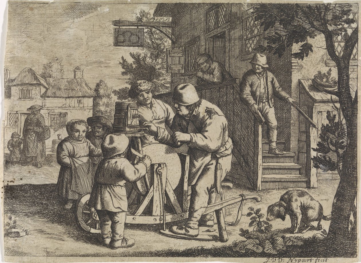 saksespisser av Justus van den Nijpoort