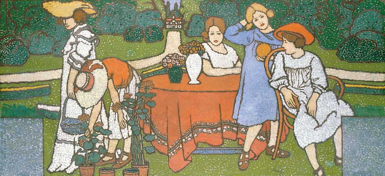 Panelbilde for Schiffer Villa av József Rippl Rónai