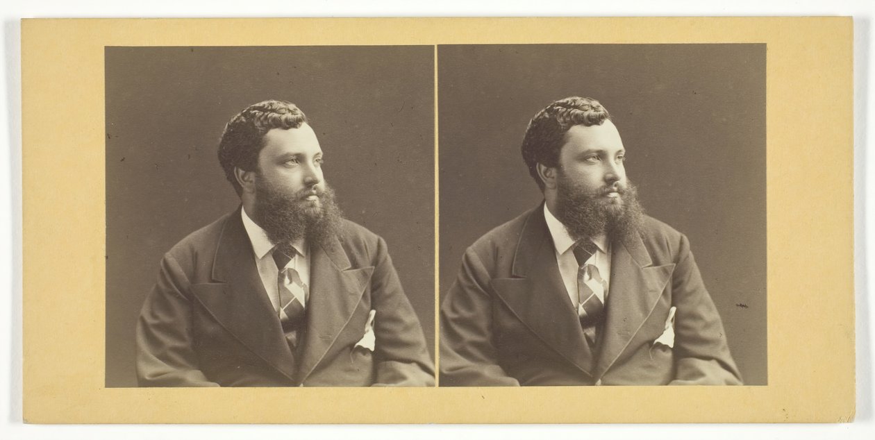 Uten tittel Portrait of a Man, midten av 1800-tallet. av K.K. Hof