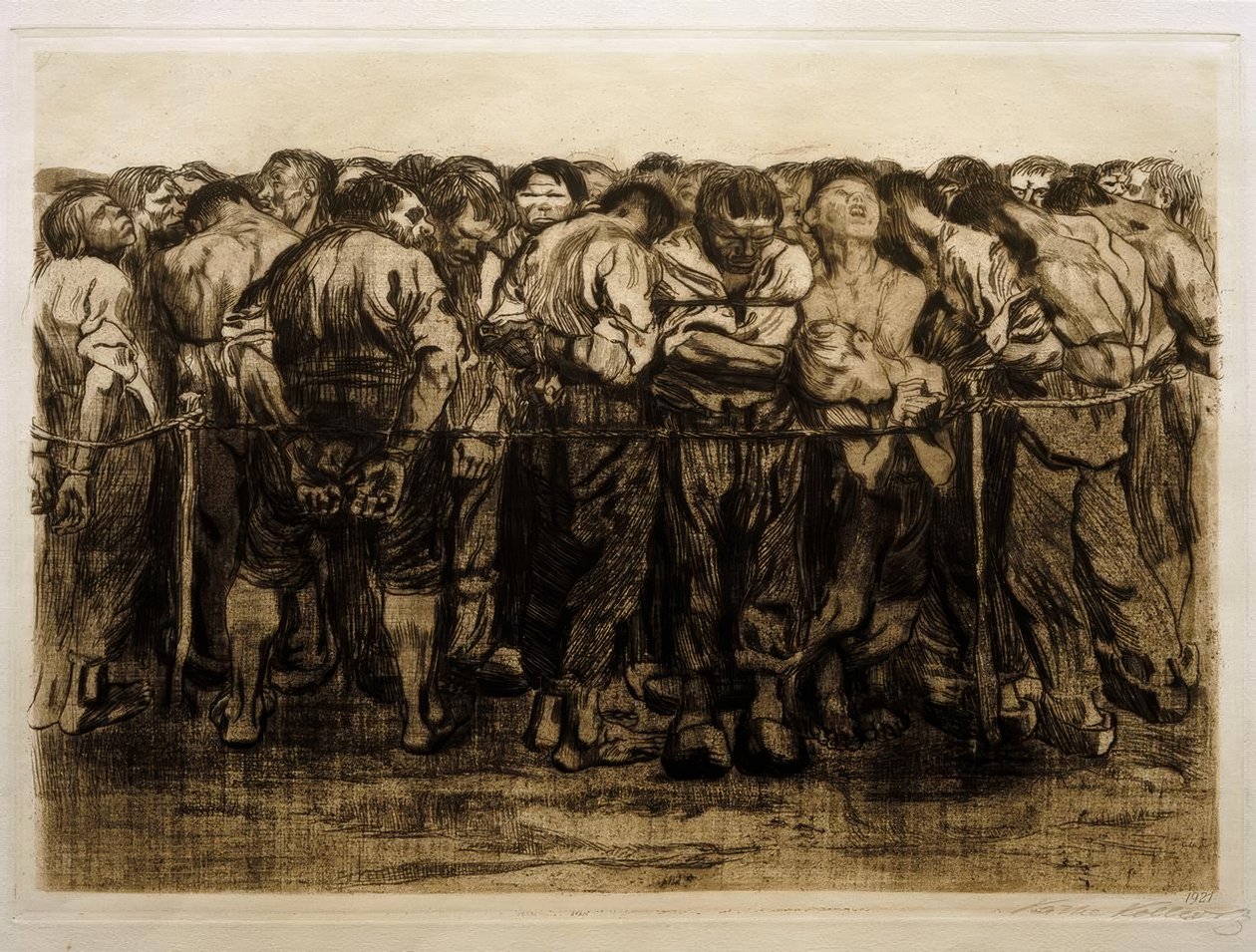 K. Kollwitz, Fangene av Käthe Kollwitz