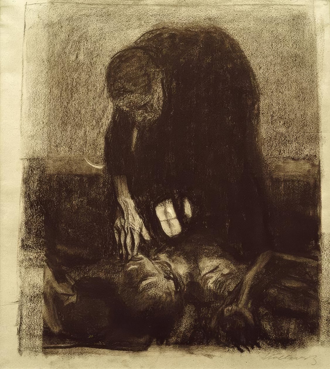 K. Kollwitz, slagmark av Käthe Kollwitz