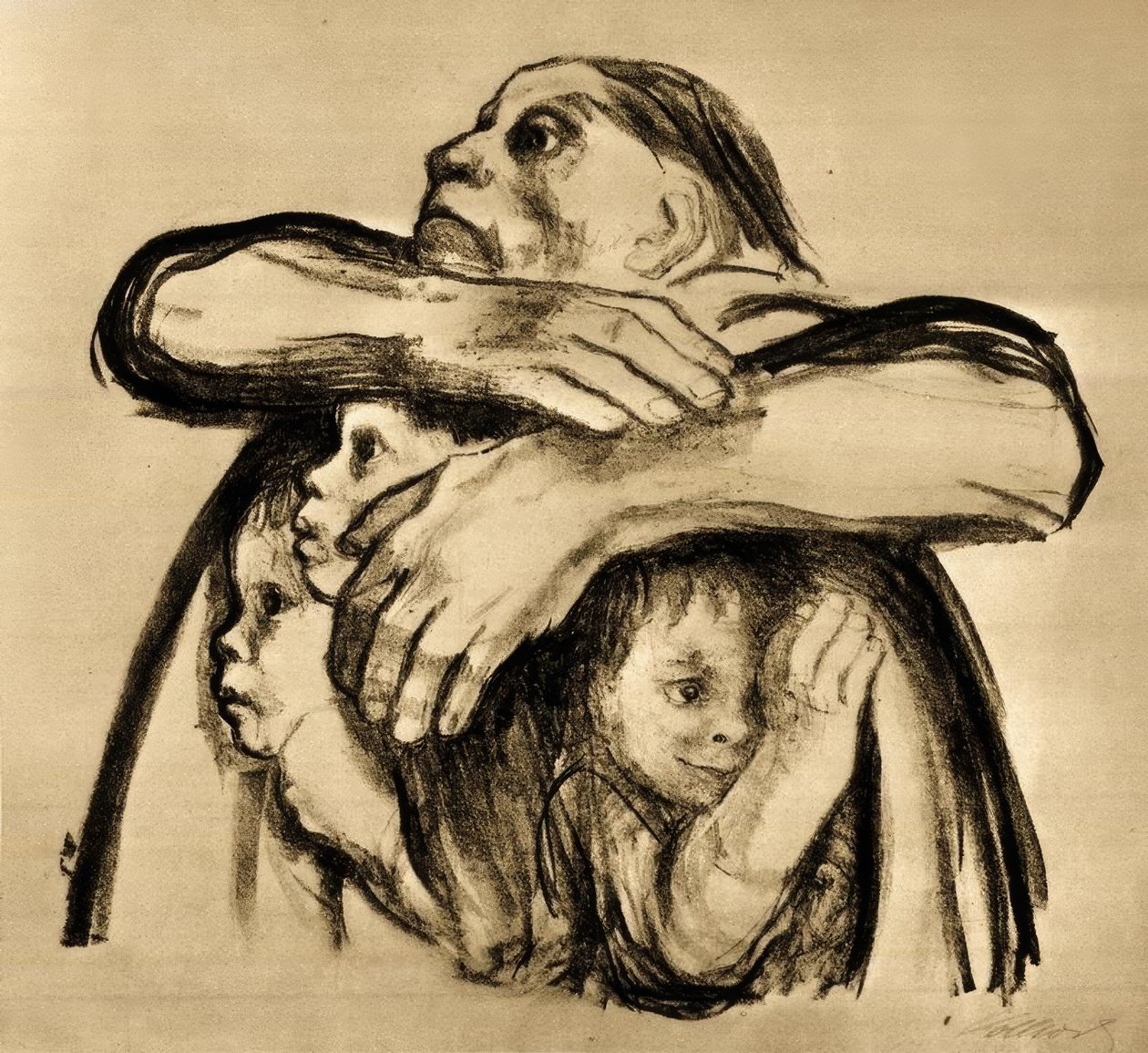 Frø skal ikke males av Käthe Kollwitz