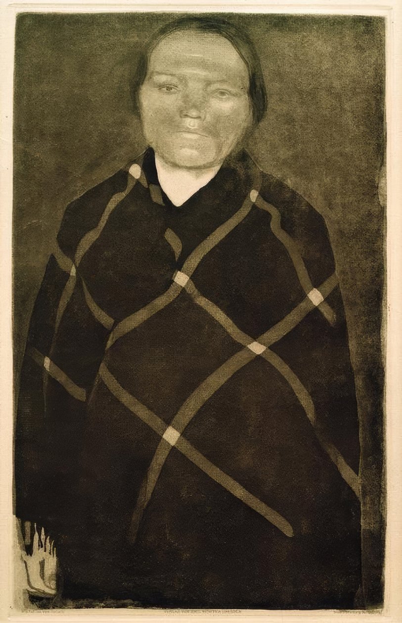 Gravid kvinne av Käthe Kollwitz